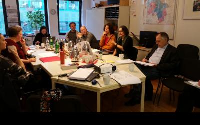 Austauschtreffen zum Sammeln unserer Erfahrungen über den Modellförderung "Abbau von Vorurteilen durch Kontaktmaßnahmen im Rahmen von Gemeinwesenarbeit" 